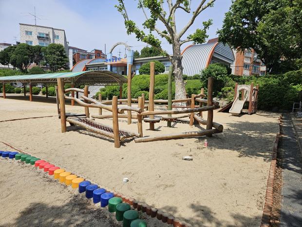 옥암동병설유치원 운동장 Renovation: 전국산업안전으로 건강한 놀이터 만들기!