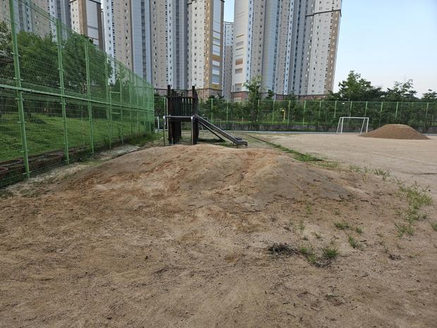 만덕동초등학교 운동장 잡초 제거: 전문 시공으로 안전하고 쾌적한 공간 만들어보세요! 관련 이미지