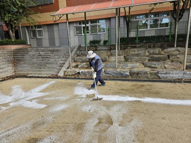 장천동병설유치원 운동장 관리, 안전하고 깨끗하게 유지하세요!