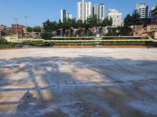 학교 운동장 안전관리, 전국산업안전 핵심! 광영동중학교 운동장 관리 시스템 관련 이미지