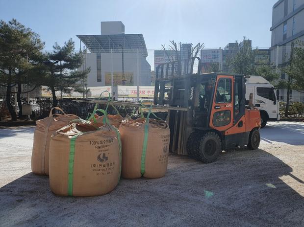득량면고등학교 운동장 안전! 전문 시공으로 걱정 없는  운영 완료!