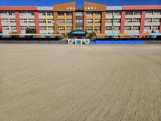 고창군 초등학교 운동장 마사토관리:  ? 걱정 끝! 전문가 케이스터디움으로 단단한 학...