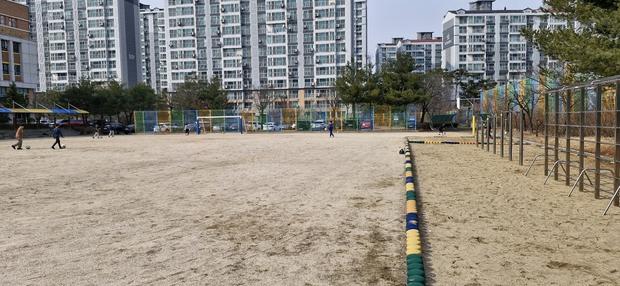 안성고 운동장 잔돌 제거, 케이스터디움 전문가의 안정적인 서비스!