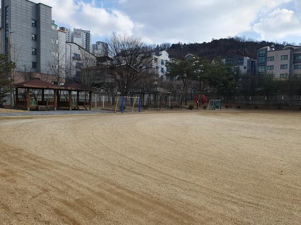 파주 병설 유치원 운동장 롤러 작업, 전문 케이스터디움으로  최고의 놀이터를 만들어보세요!