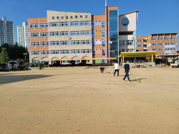 강원어린이집 운동장 포크레인 작업, 케이스터디움으로 안전하고 쾌적한 공간 만들기! 관련 이미지