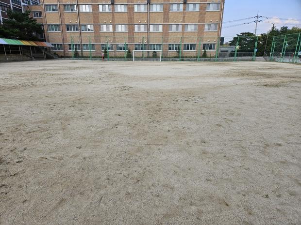 홍천고등학교 운동장 포크레인 작업 | 전문 시공, 믿을 수 있는 결과를!