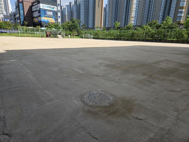 강진초등학교 운동장 다짐작업, 전문 케이스터디움으로 안전하고 장기적인 유지보수!