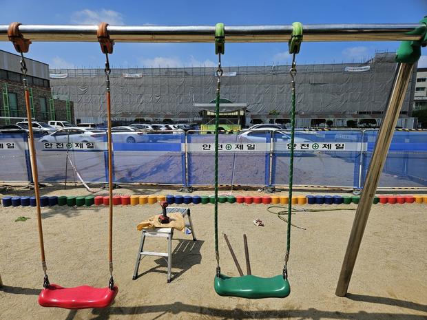 합천초등학교 놀이시설 교체 | 케이스터디움, 믿음직한 전문 시공!