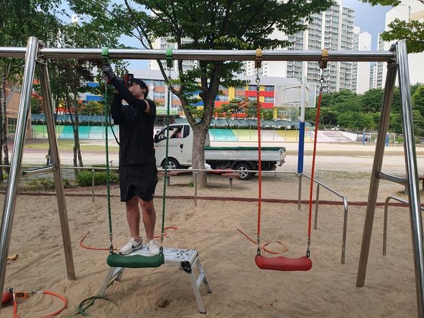 경남어린이집 놀이 시설 그네 교체, 3년 단축! 케이스터디움 전문가 견적받아 보세요!