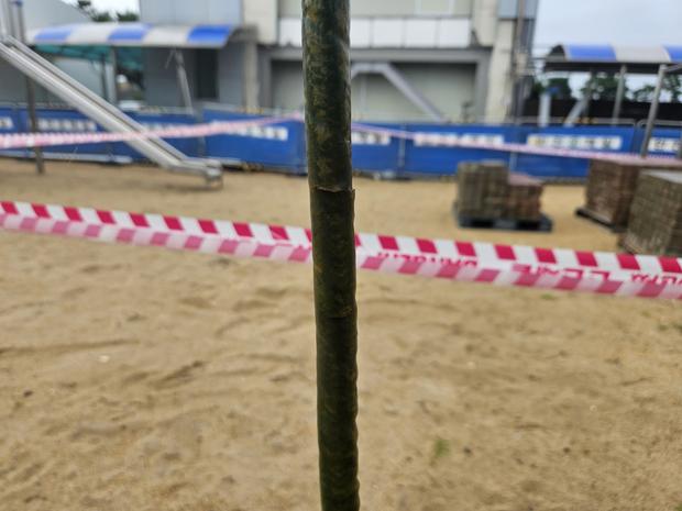 산천초등학교 운동장 그네 교체 | 학교 시설관리 전문 업체 케이스터디움!