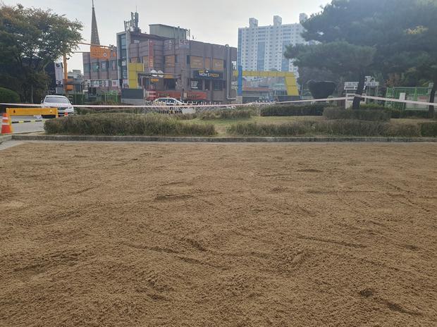 평택병설유치원 놀이시설 마사토 충진? ?  전문 케이스터디움으로 안전하고 오래도록! 관련 이미지