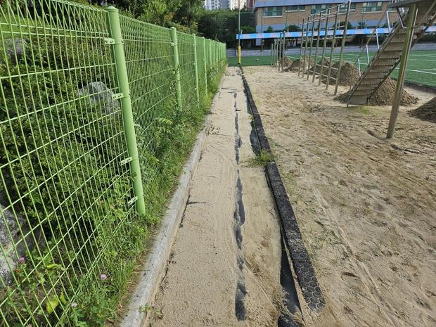 예천어린이집놀이터 마사토충진: 10년 경험, 안전과 오래된 놀이터를 위한 최고의 선택!